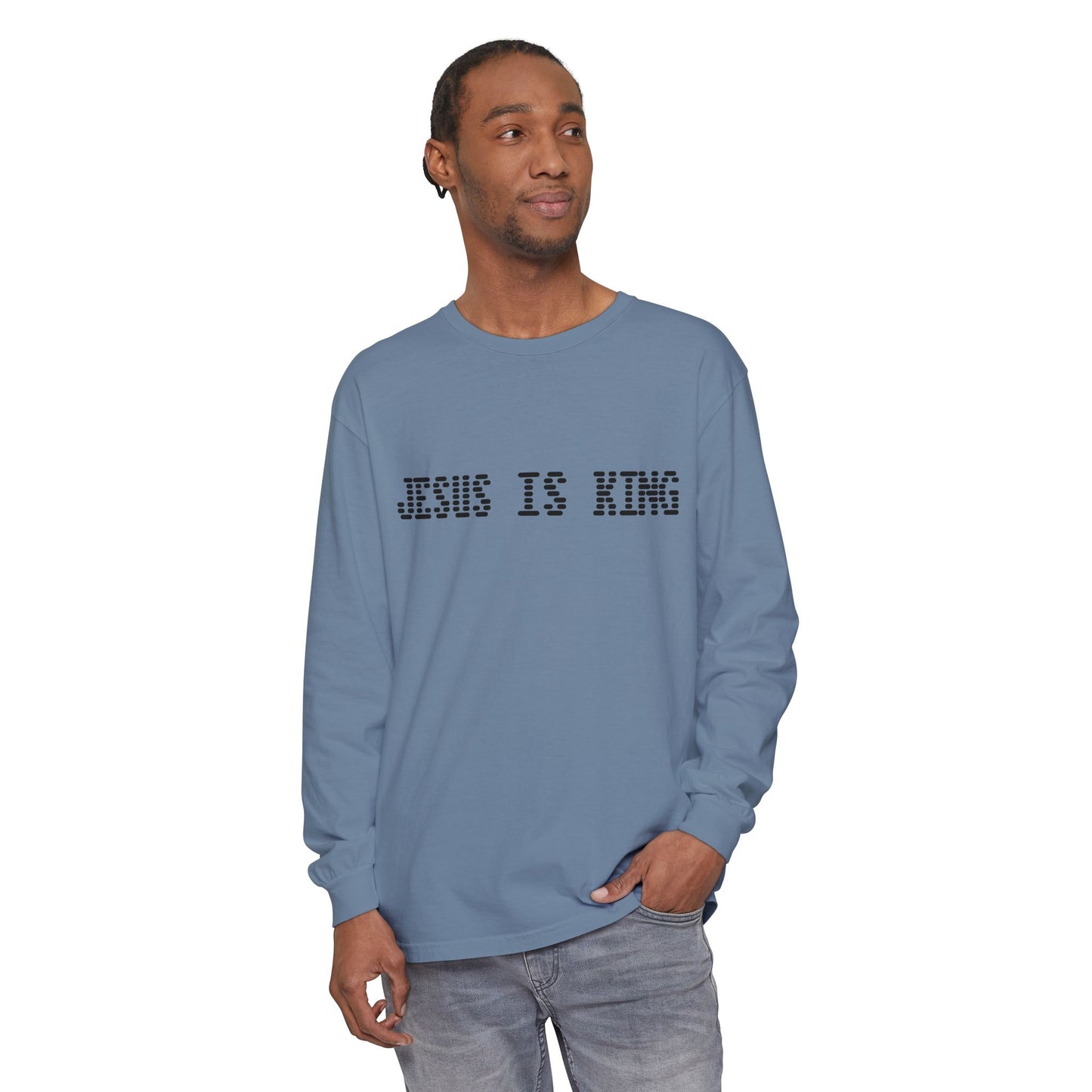 Jesus is King- Long sleeve tee