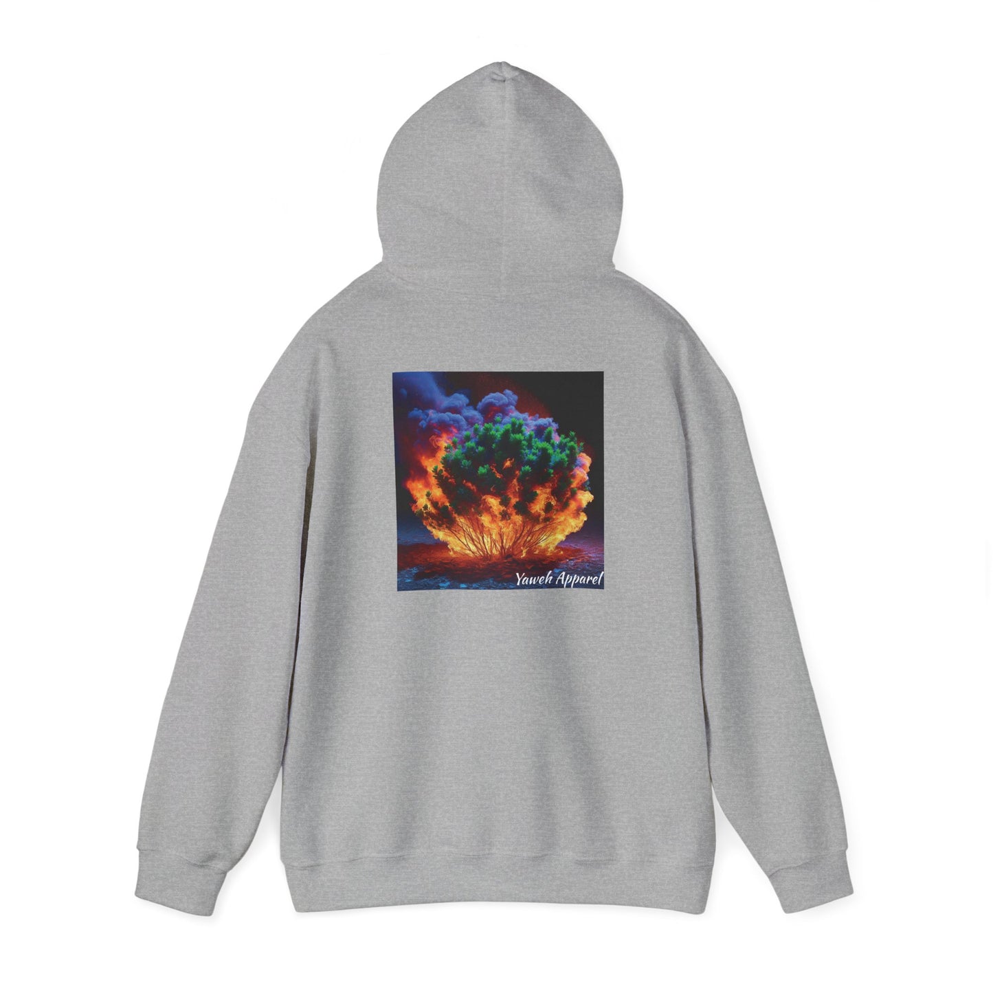 Yaweh Hoodie - Unisex Hooded Sweatshirt - Burning Bush