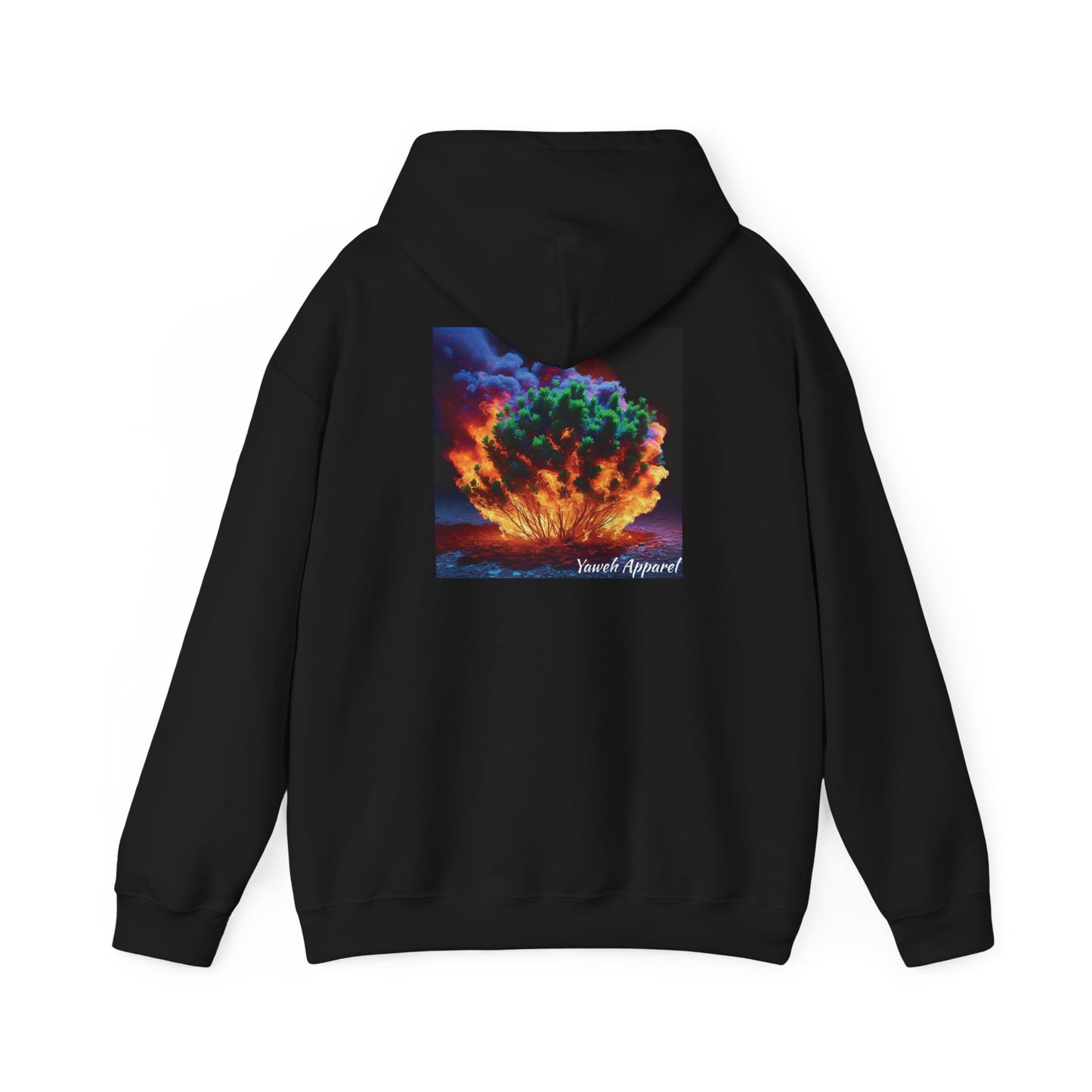 Yaweh Hoodie - Unisex Hooded Sweatshirt - Burning Bush