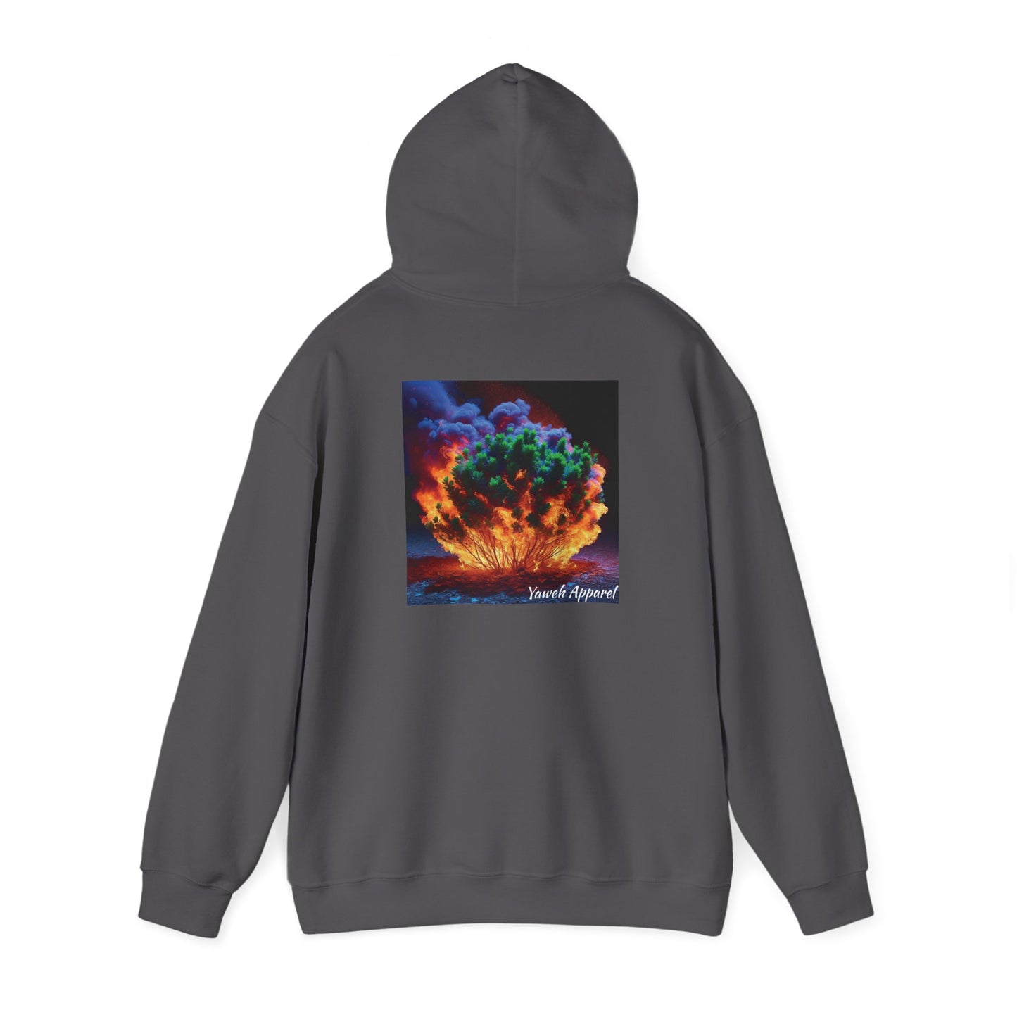 Yaweh Hoodie - Unisex Hooded Sweatshirt - Burning Bush