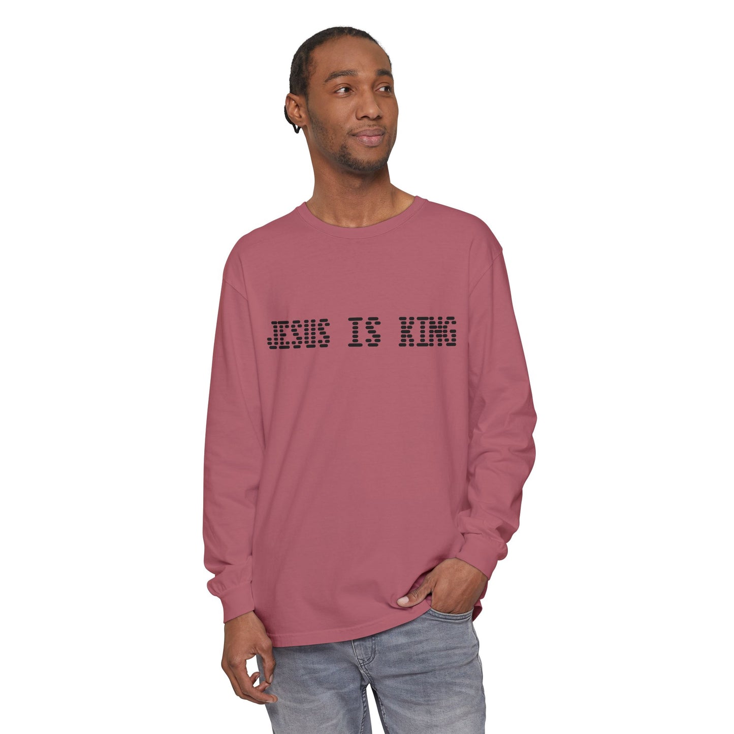 Jesus is King- Long sleeve tee