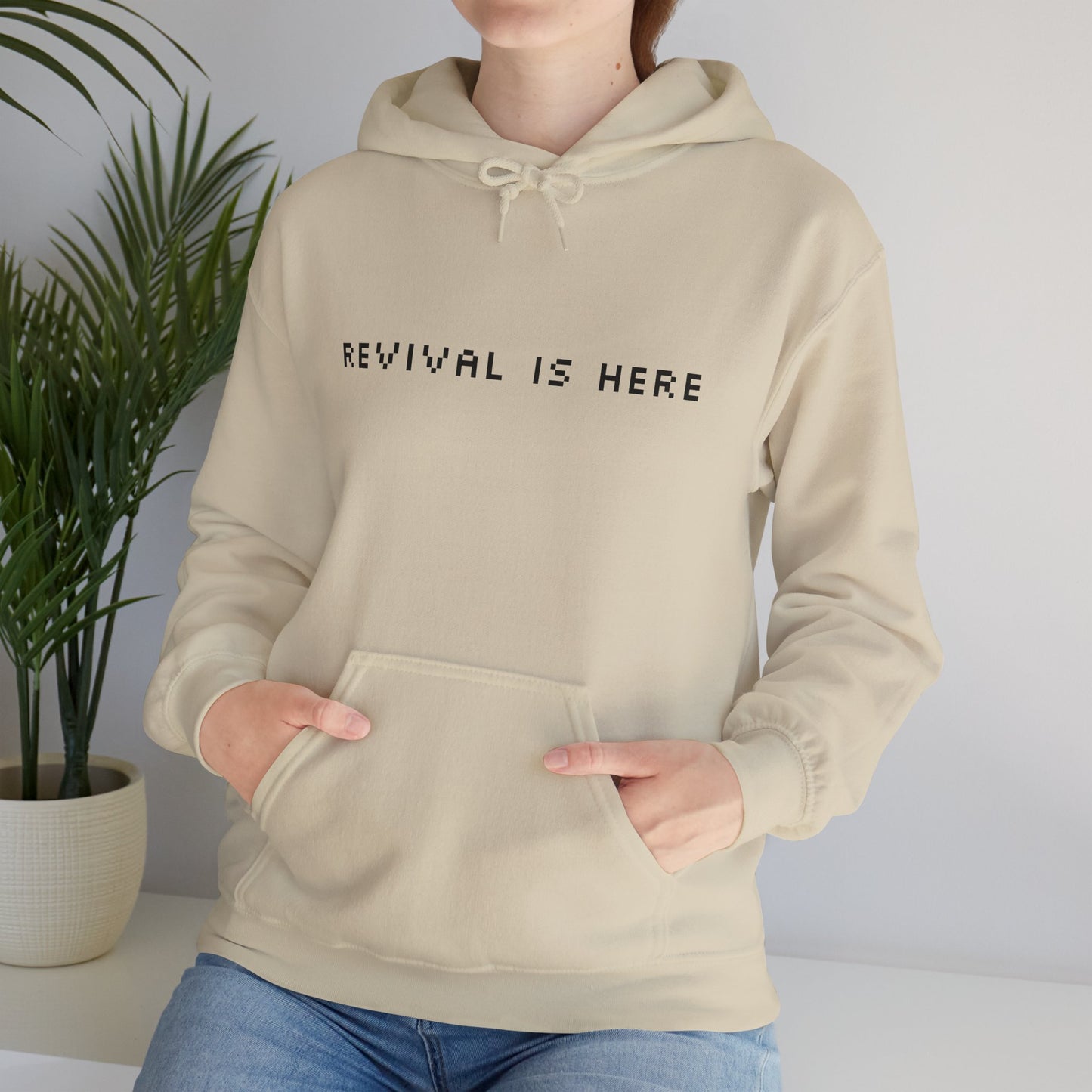 Revival Unisex Hoodie- Dove