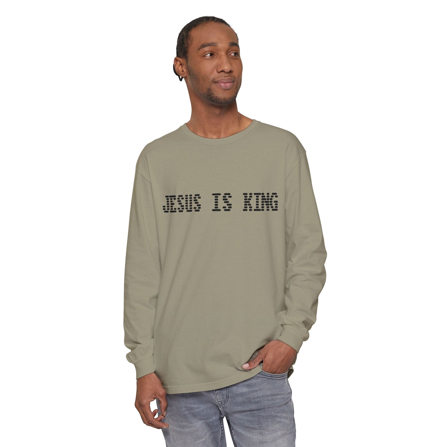 Jesus is King- Long sleeve tee