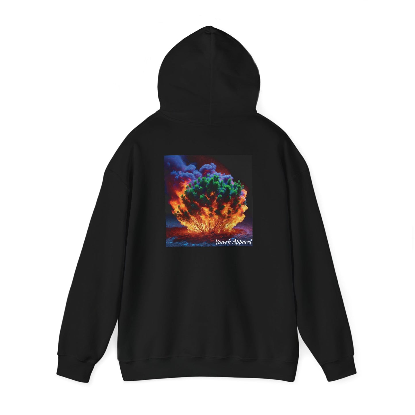 Yaweh Hoodie - Unisex Hooded Sweatshirt - Burning Bush