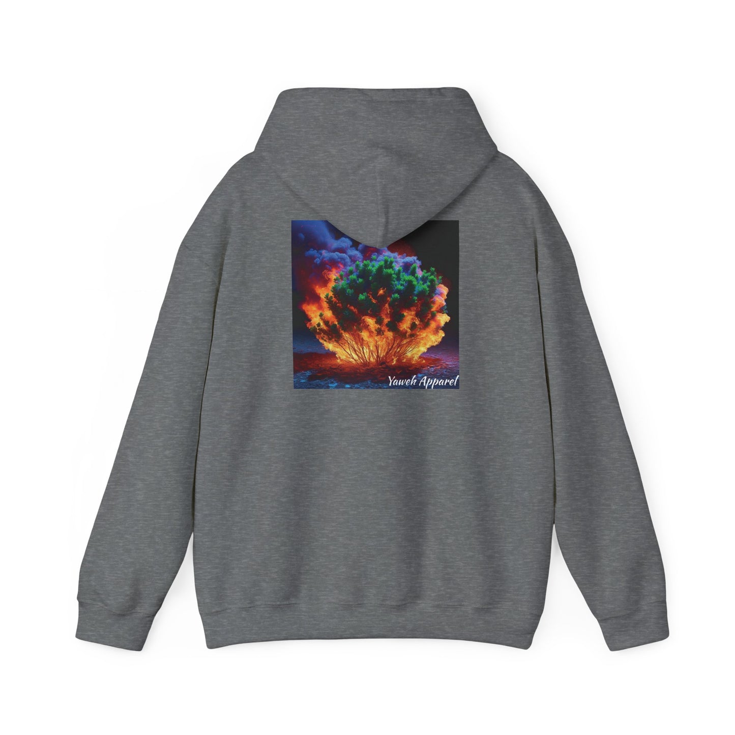 Yaweh Hoodie - Unisex Hooded Sweatshirt - Burning Bush