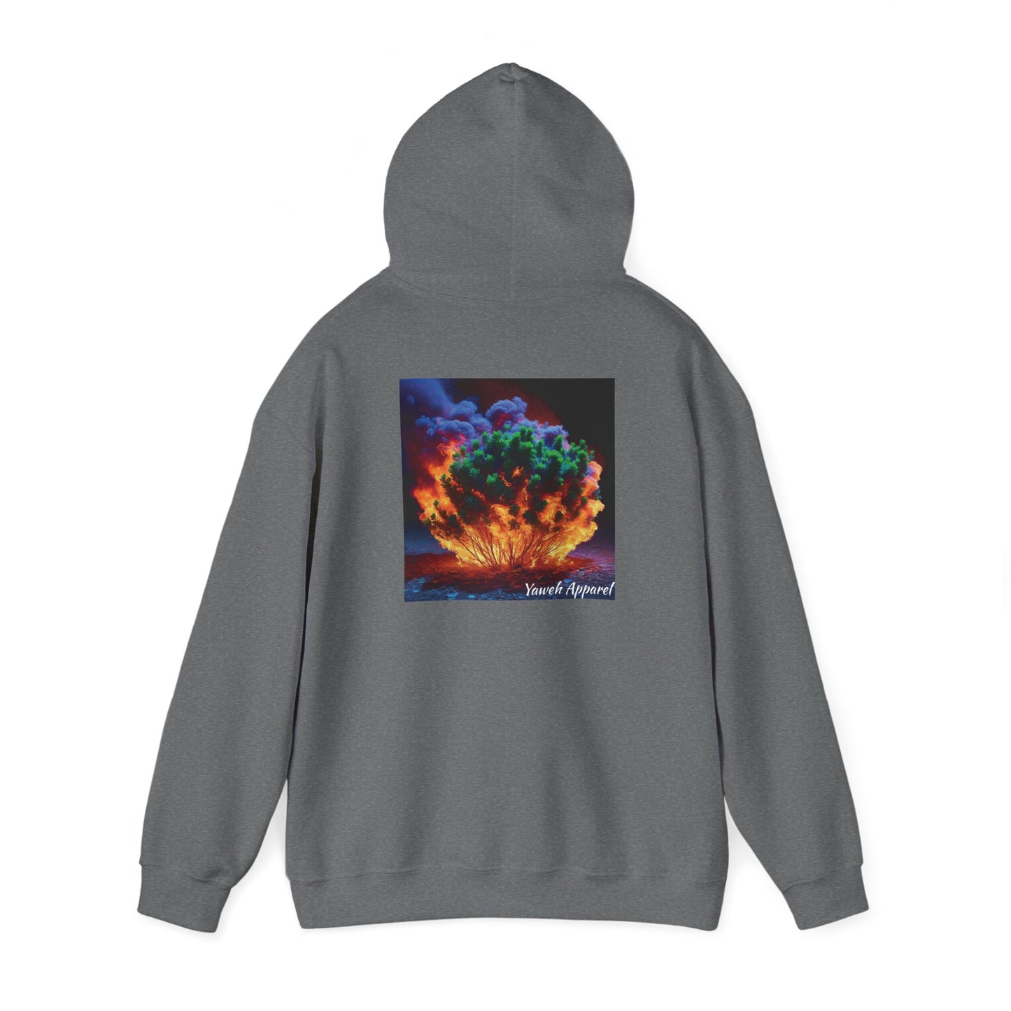 Yaweh Hoodie - Unisex Hooded Sweatshirt - Burning Bush