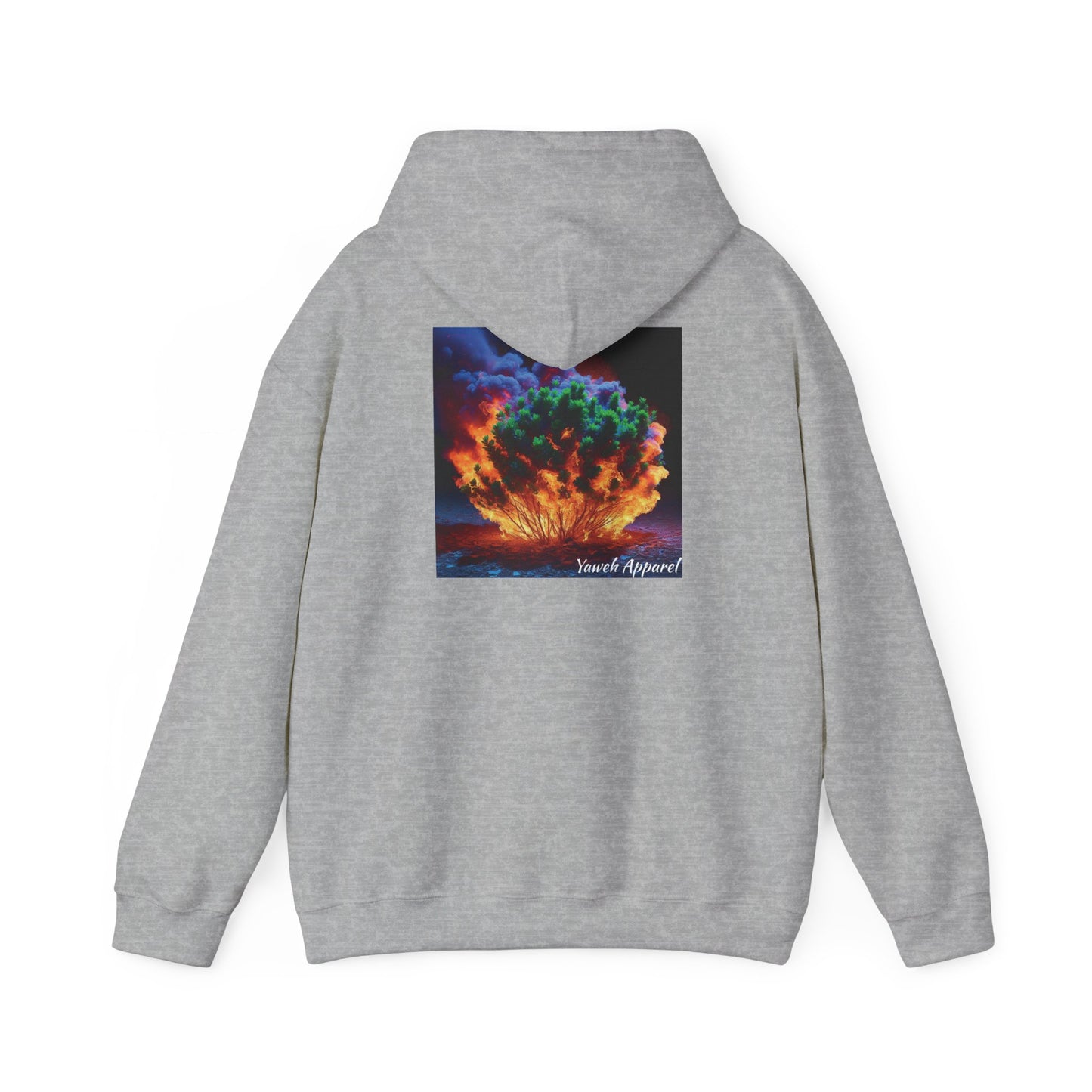 Yaweh Hoodie - Unisex Hooded Sweatshirt - Burning Bush